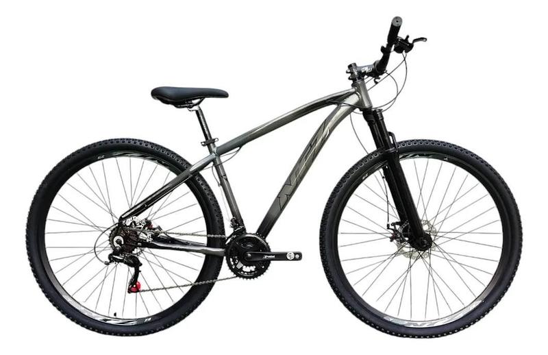 Bicicleta 29 Ntz 21v Shimano Suspensão Trava Cubo Rolamentoo